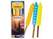 Zero In Citronella Tabletop Flares (3 pack)